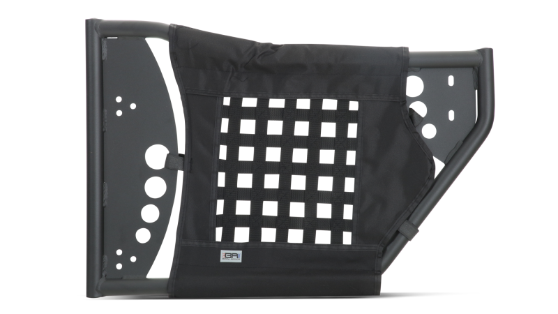 Jeep Wrangler Trail Doors - Rear - Body Armor 4x4 - GEN 3 Body Armor - Black - `18-`21